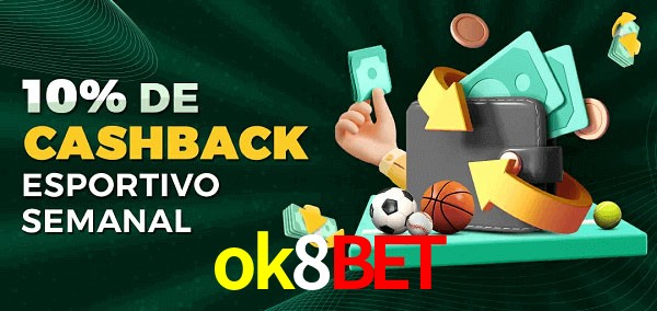 10% de bônus de cashback na ok8bet